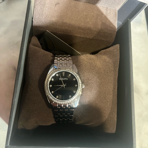 Bulova women’s classic black dial
